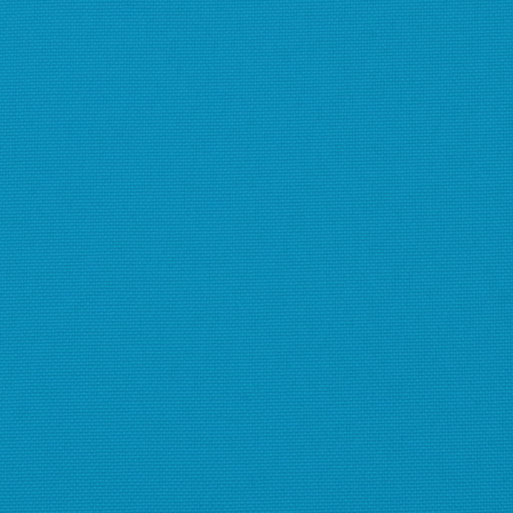 Pernă pentru paleți, albastru, 80x40x10 cm, material textil Lando - Lando