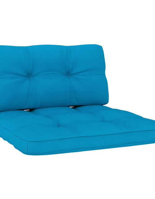 Încărcați imaginea în vizualizatorul Galerie, Perne canapea din paleți, 2 buc., albastru Lando - Lando
