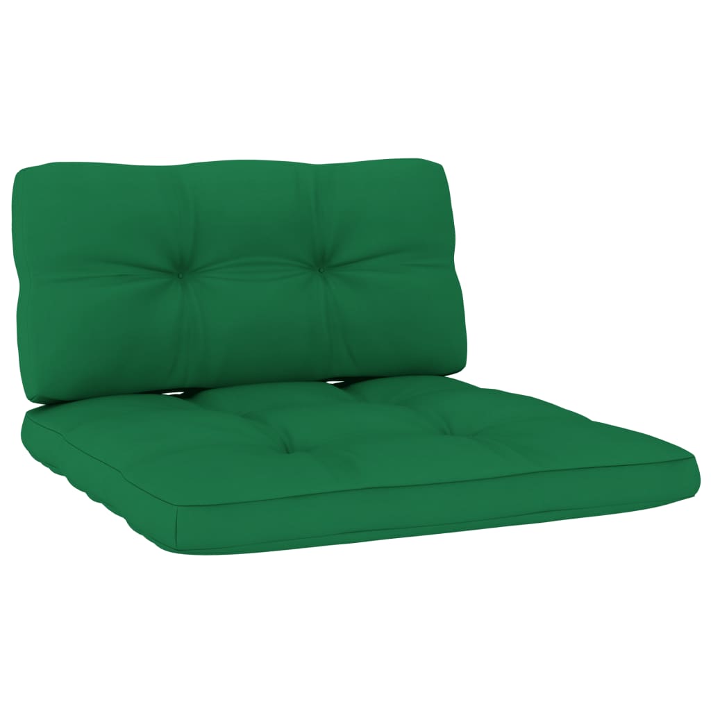 Perne pentru canapea din paleți, 2 buc., verde Lando - Lando