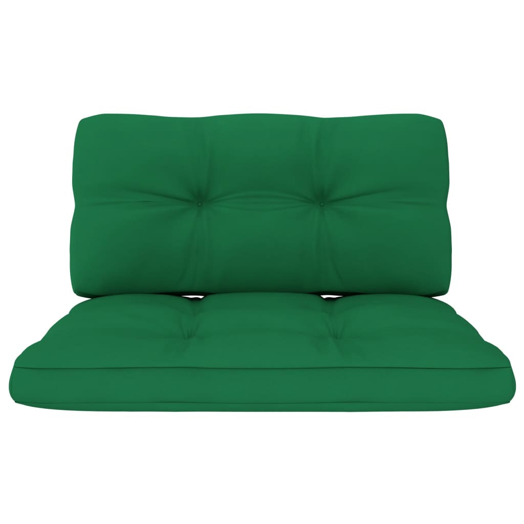 Perne pentru canapea din paleți, 2 buc., verde Lando - Lando