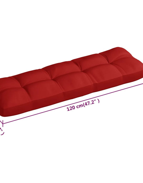 Încărcați imaginea în vizualizatorul Galerie, Perne pentru canapea din paleți, 3 buc., roșu Lando - Lando
