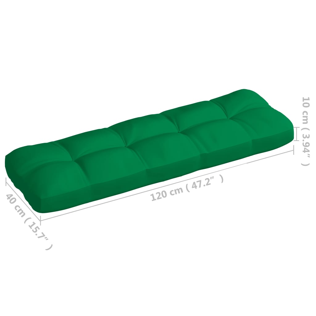 Lando-Perne pentru canapea din paleți, 5 buc., verde- lando.md