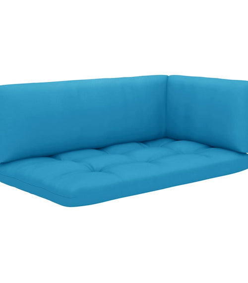 Încărcați imaginea în vizualizatorul Galerie, Lando-Perne pentru canapea din paleți, 3 buc., albastru- mobila
