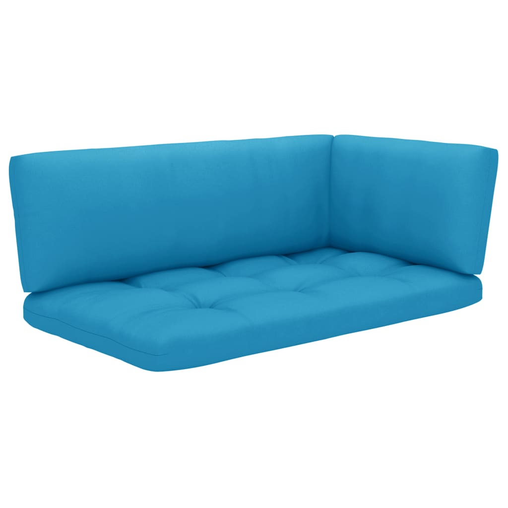 Lando-Perne pentru canapea din paleți, 3 buc., albastru- mobila