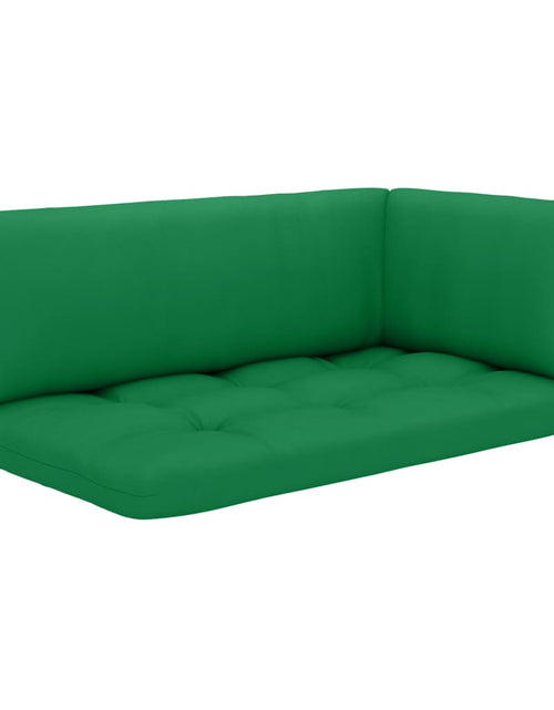 Încărcați imaginea în vizualizatorul Galerie, Perne pentru canapea din paleți, 3 buc., verde Lando - Lando
