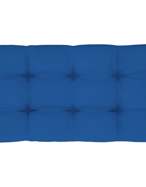 Загрузите изображение в средство просмотра галереи, Perne pentru canapea din paleți, 3 buc., albastru regal Lando - Lando
