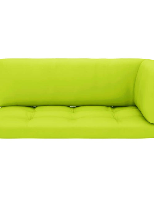Загрузите изображение в средство просмотра галереи, Perne pentru canapea din paleți, 3 buc., verde crud Lando - Lando
