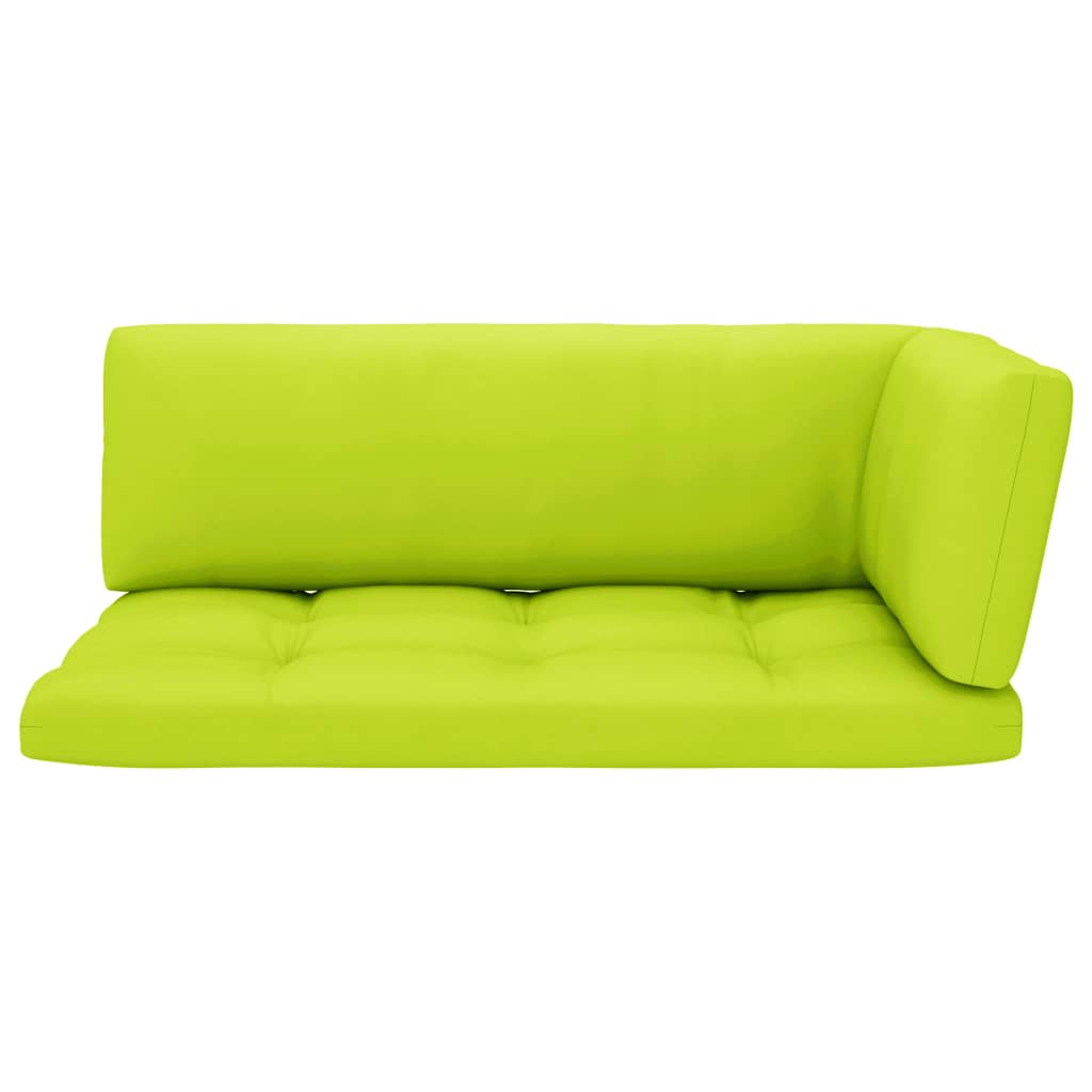 Perne pentru canapea din paleți, 3 buc., verde crud Lando - Lando