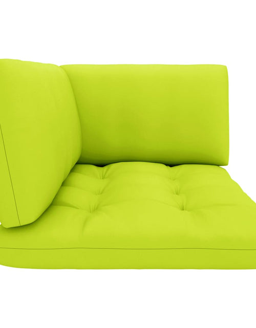 Încărcați imaginea în vizualizatorul Galerie, Perne pentru canapea din paleți, 3 buc., verde crud Lando - Lando

