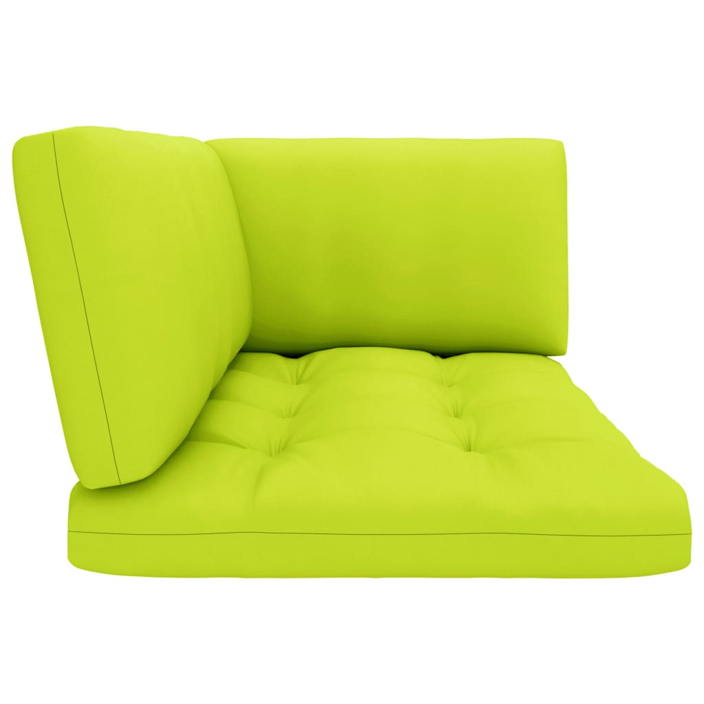Perne pentru canapea din paleți, 3 buc., verde crud Lando - Lando