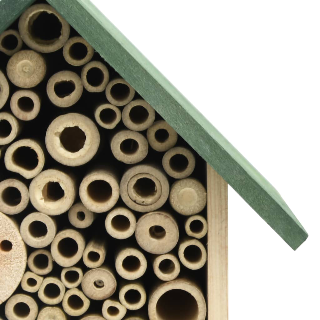 Casă pentru insecte, 2 buc., 23x14x29 cm, lemn masiv de brad Lando - Lando