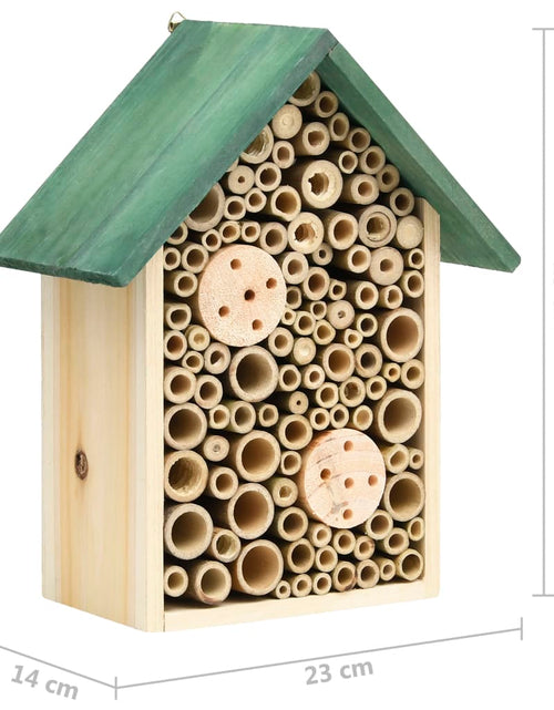 Încărcați imaginea în vizualizatorul Galerie, Casă pentru insecte, 2 buc., 23x14x29 cm, lemn masiv de brad Lando - Lando
