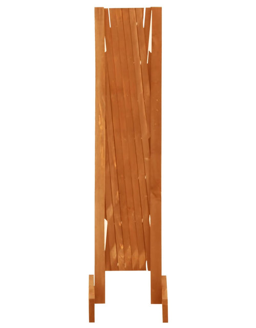 Загрузите изображение в средство просмотра галереи, Gard cu zăbrele de grădină, portocaliu, 120x90 cm, lemn de brad Lando - Lando
