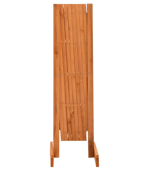 Încărcați imaginea în vizualizatorul Galerie, Lando-Gard cu zăbrele de grădină, portocaliu, 150x80 cm, lemn de brad- lando.md
