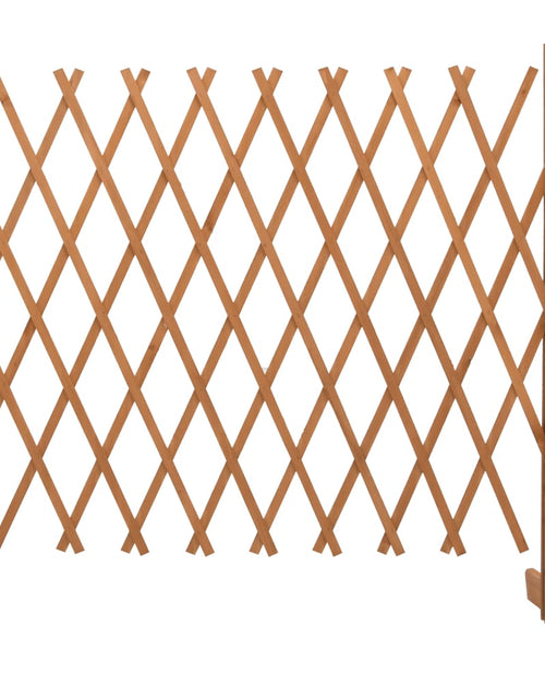 Încărcați imaginea în vizualizatorul Galerie, Gard cu zăbrele de grădină, portocaliu, 180x100 cm, lemn brad Lando - Lando
