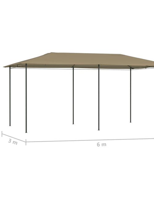 Загрузите изображение в средство просмотра галереи, Pavilion, gri taupe, 3x6x2,6 m, 160 g/m² Lando - Lando
