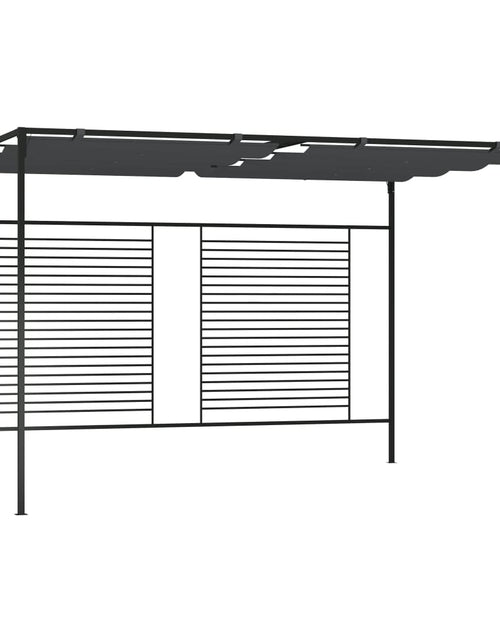 Загрузите изображение в средство просмотра галереи, Pavilion cu acoperiș retractabil, antracit, 4x3x2,3 m, 180 g/m² Lando - Lando
