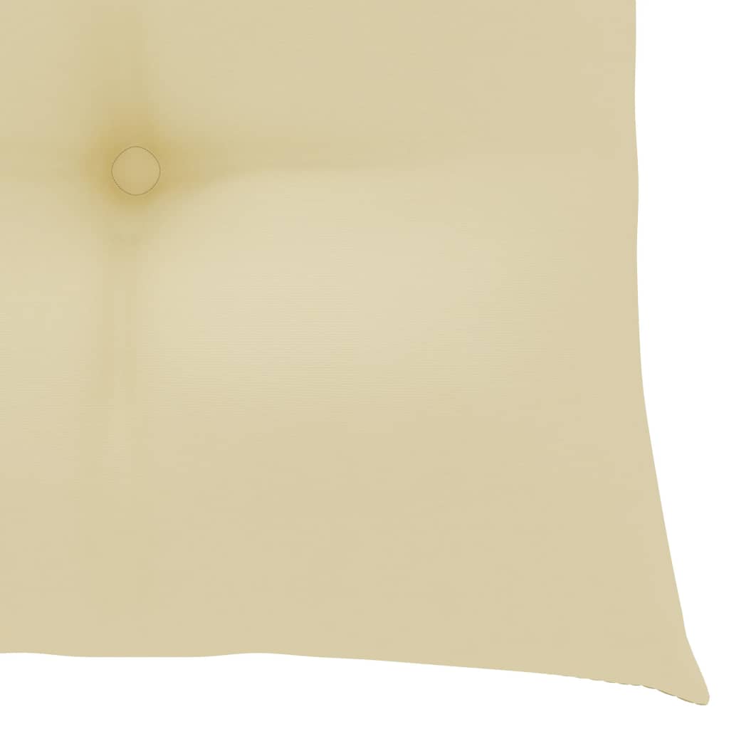 Lando-Perne de scaun, 2 buc., alb crem, 40 x 40 x 7 cm, textil- lando.md