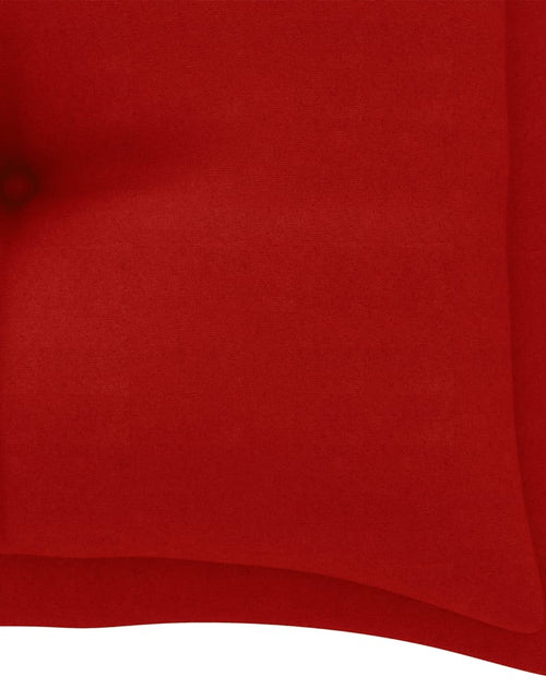 Încărcați imaginea în vizualizatorul Galerie, Pernă pentru bancă de grădină, roșu, 100x50x7 cm, textil Lando - Lando
