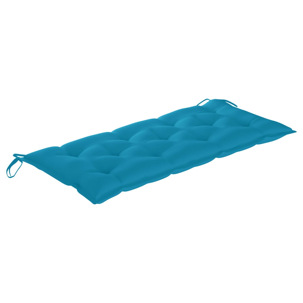 Lando-Pernă bancă de grădină, albastru deschis, 120x50x7 cm, textil- lando.md