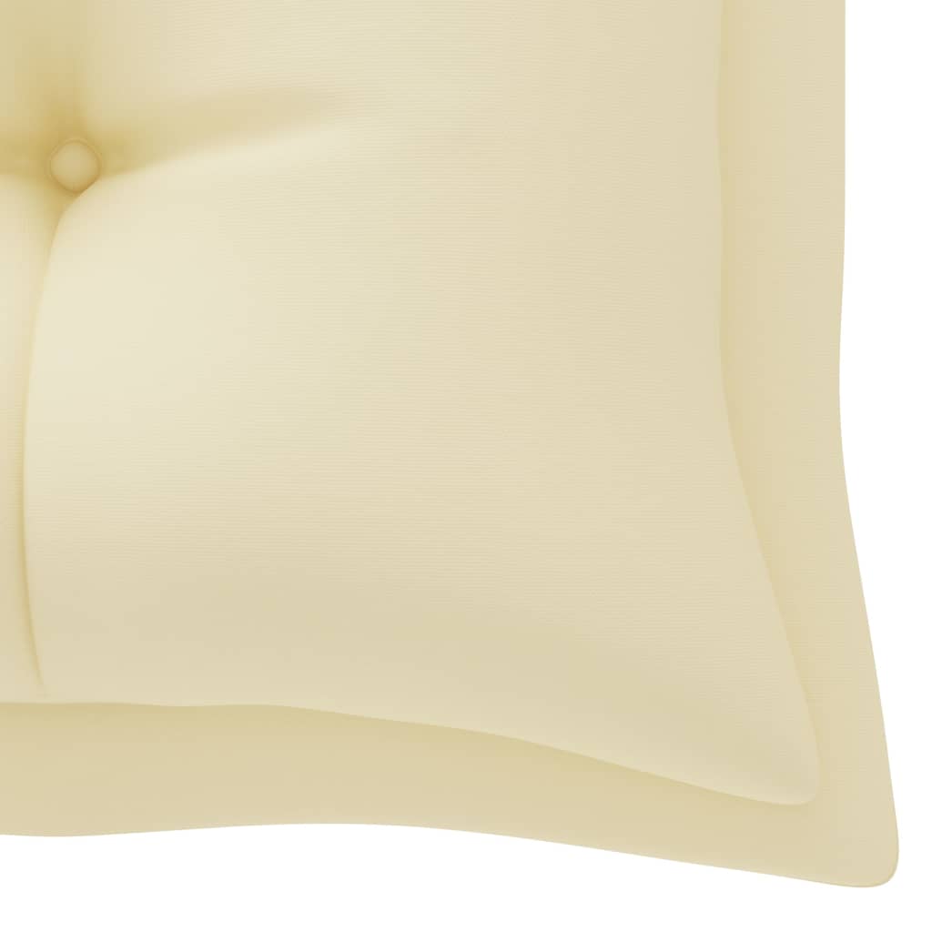 Lando-Pernă pentru bancă de grădină, crem, 180x50x7 cm, textil- lando.md