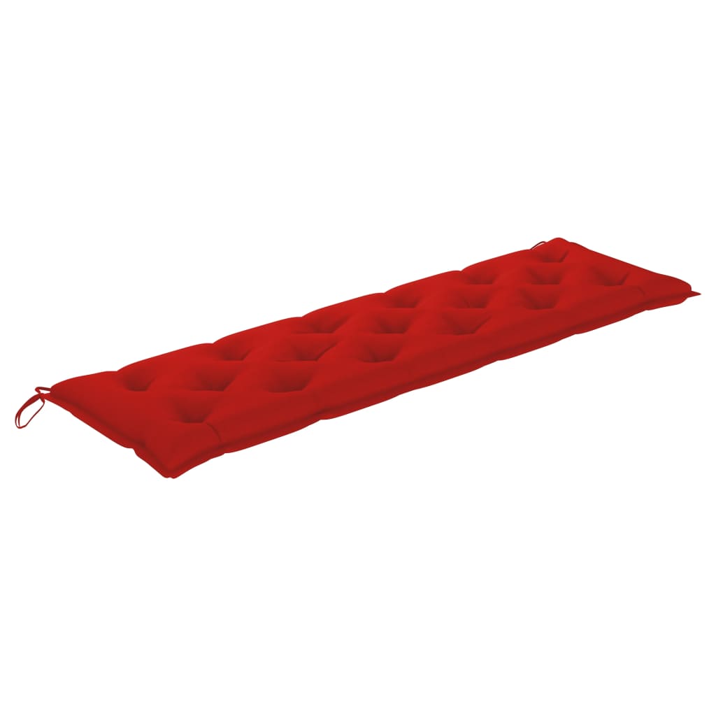 Lando-Pernă pentru bancă de grădină, roșu, 180x50x7 cm, textil- lando.md