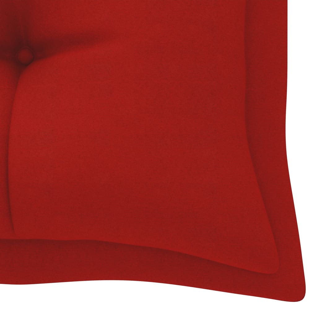 Lando-Pernă pentru bancă de grădină, roșu, 180x50x7 cm, textil- lando.md