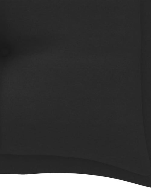Загрузите изображение в средство просмотра галереи, Pernă pentru balansoar, negru, 100 cm, material textil Lando - Lando

