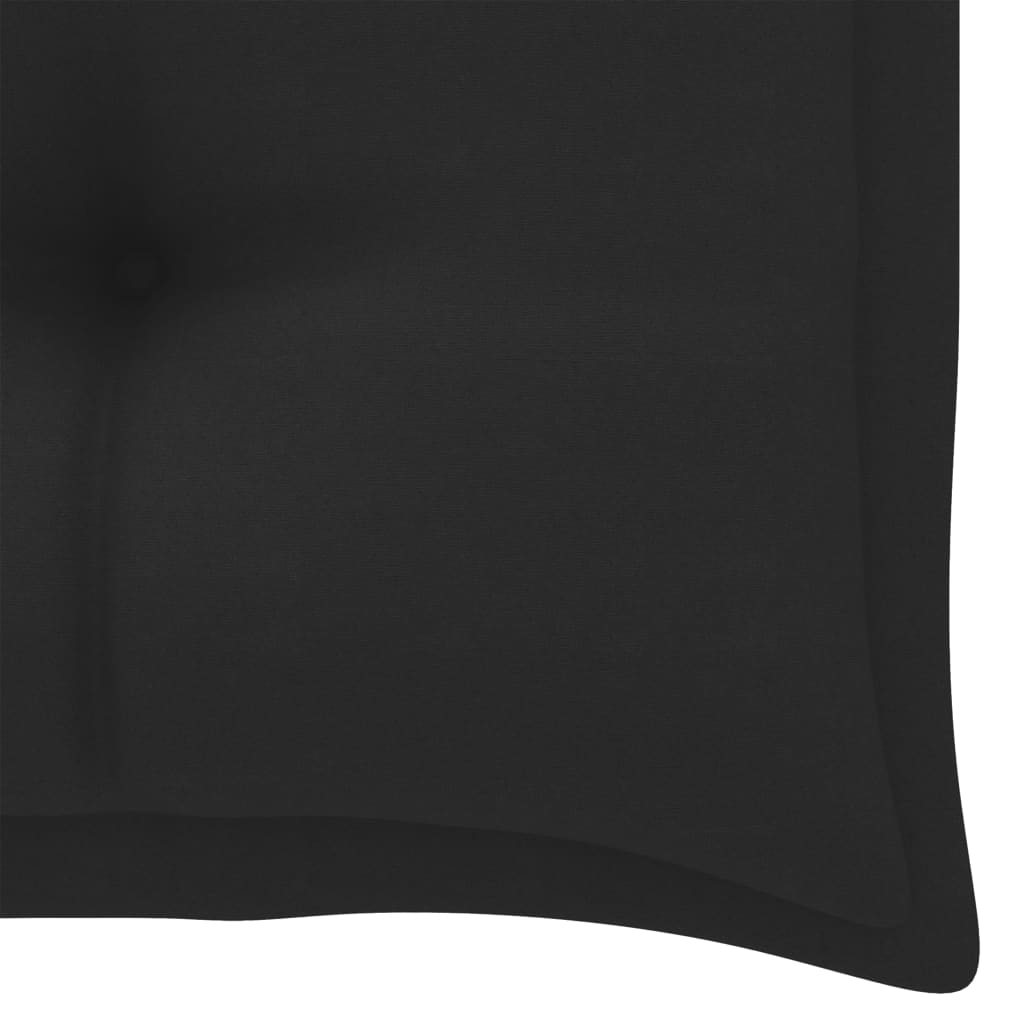 Pernă pentru balansoar, negru, 100 cm, material textil Lando - Lando
