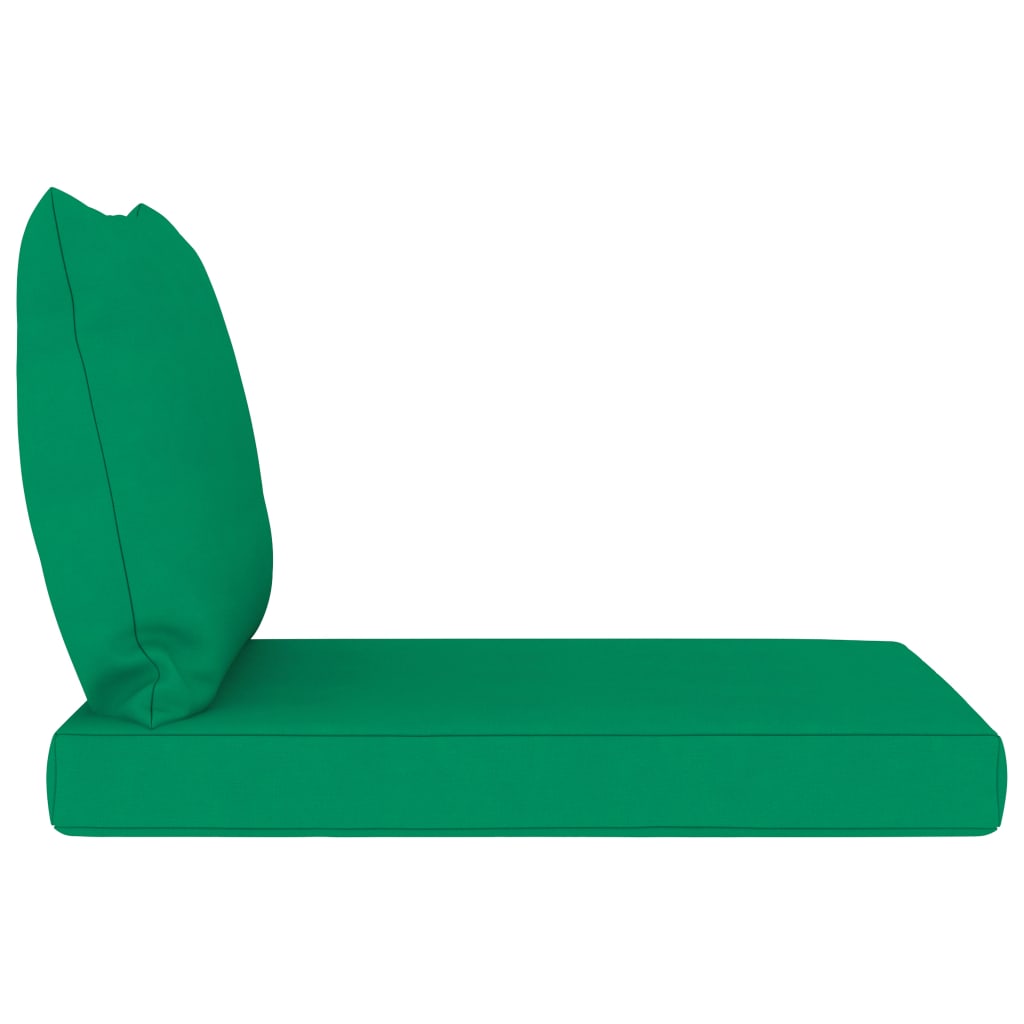 Lando-Perne pentru canapea din paleți, 2 buc., verde, textil- lando.md