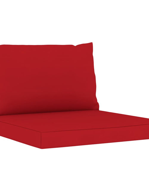 Încărcați imaginea în vizualizatorul Galerie, Perne pentru canapea din paleți, 2 buc., roșu, textil Lando - Lando
