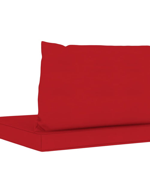 Загрузите изображение в средство просмотра галереи, Perne pentru canapea din paleți, 2 buc., roșu, textil Lando - Lando
