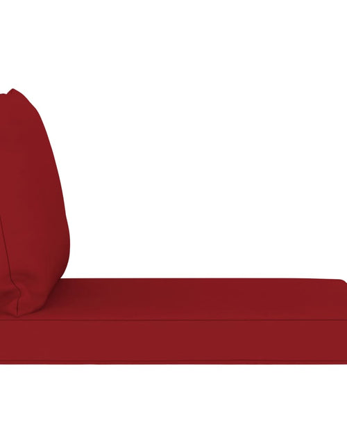 Încărcați imaginea în vizualizatorul Galerie, Perne pentru canapea din paleți, 2 buc., roșu vin, textil Lando - Lando
