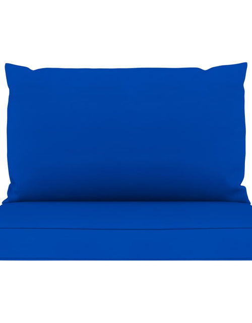 Загрузите изображение в средство просмотра галереи, Perne pentru canapea din paleți, 2 buc., albastru, textil Lando - Lando
