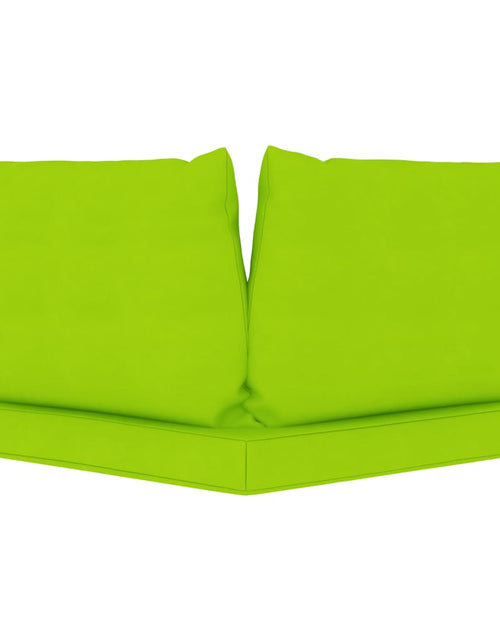 Încărcați imaginea în vizualizatorul Galerie, Perne pentru canapea din paleți, 3 buc., verde aprins, textil Lando - Lando
