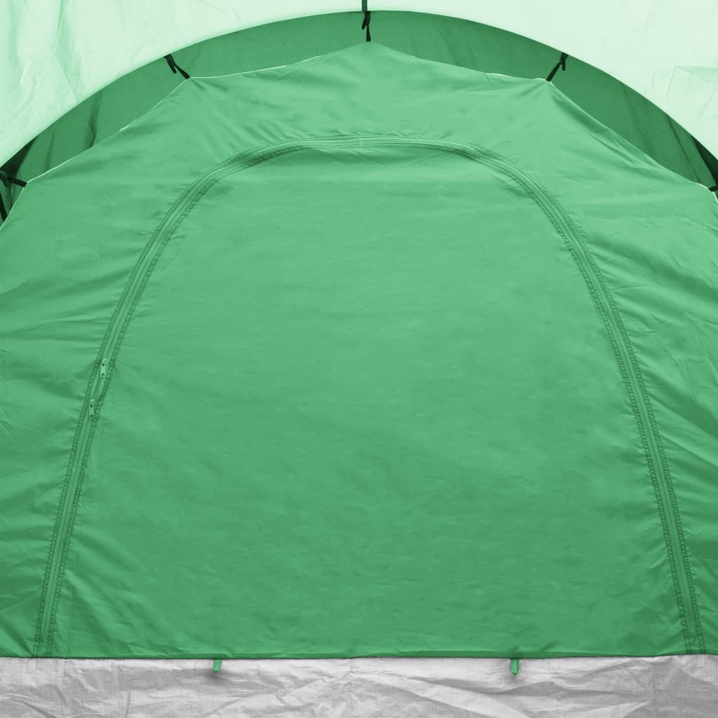 Cort camping, 6 persoane, albastru și verde Lando - Lando