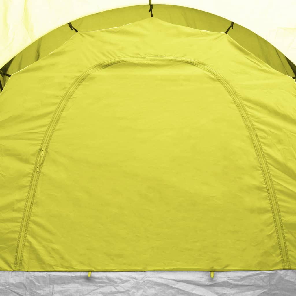 Cort camping, 6 persoane, albastru și galben Lando - Lando