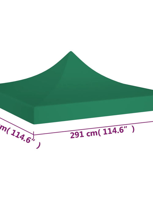 Încărcați imaginea în vizualizatorul Galerie, Acoperiș pentru cort de petrecere, verde, 3 x 3 m, 270 g/m² Lando - Lando
