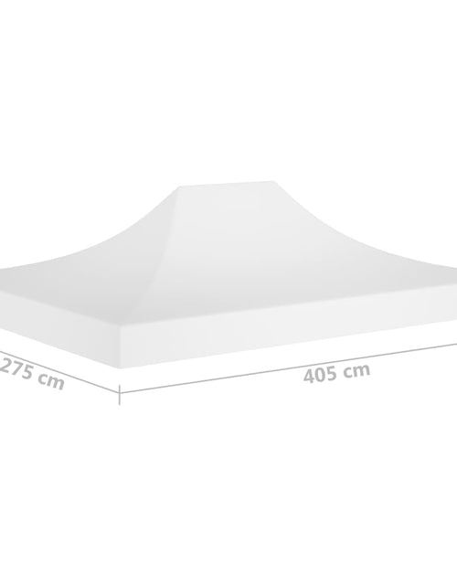 Încărcați imaginea în vizualizatorul Galerie, Acoperiș pentru cort de petrecere, alb, 4 x 3 m, 270 g/m² Lando - Lando
