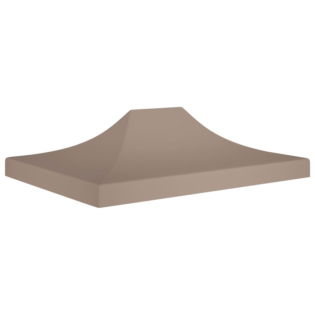 Acoperiș pentru cort de petrecere, gri taupe, 4 x 3 m, 270 g/m² Lando - Lando