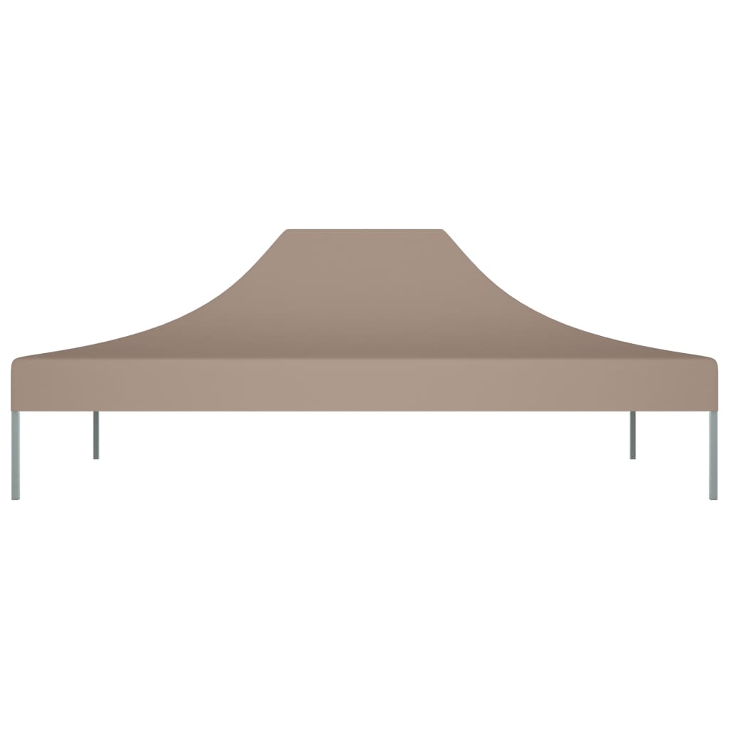 Acoperiș pentru cort de petrecere, gri taupe, 4 x 3 m, 270 g/m² Lando - Lando