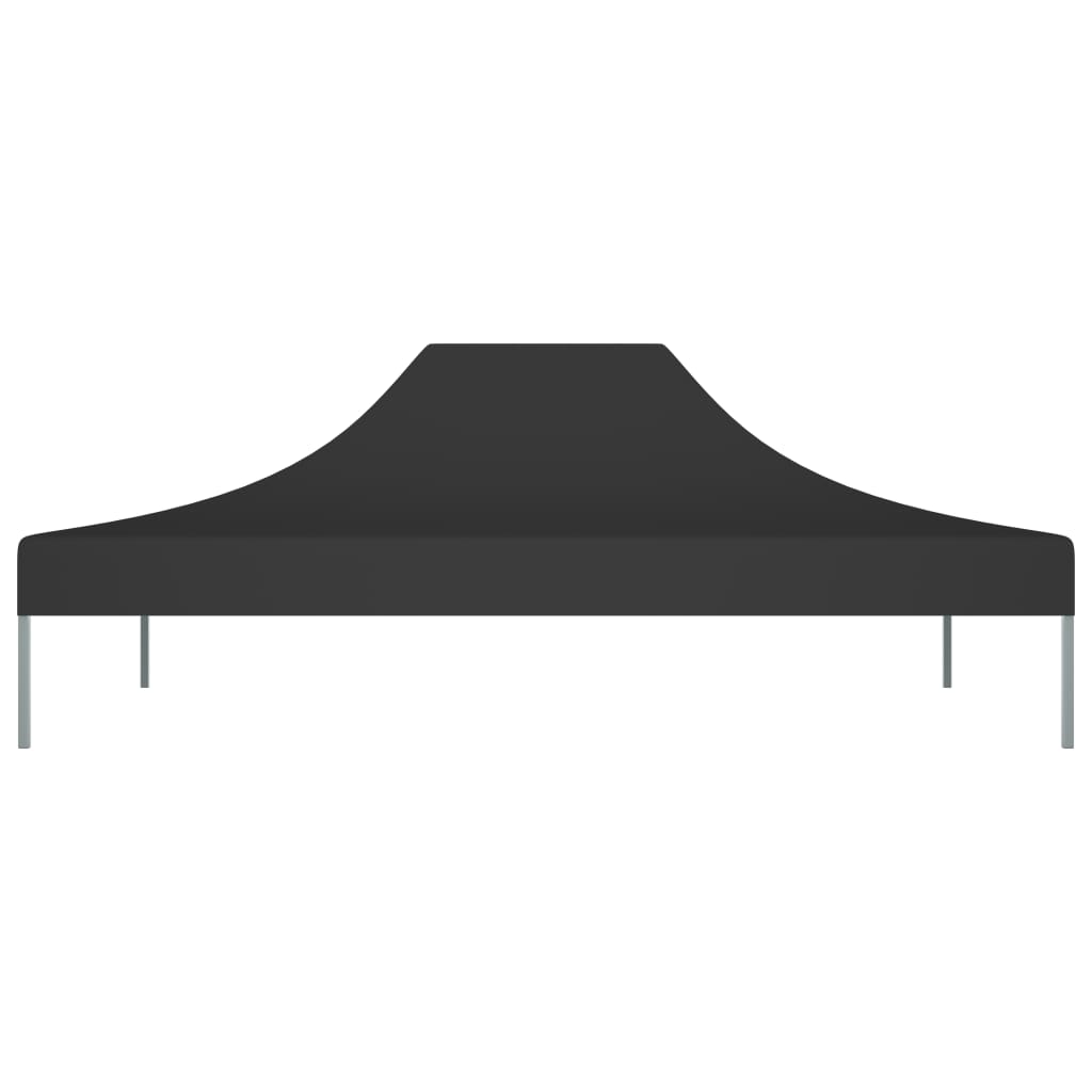 Acoperiș pentru cort de petrecere, negru, 4 x 3 m, 270 g/m² Lando - Lando