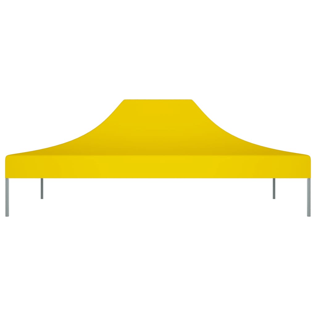 Acoperiș pentru cort de petrecere, galben, 4 x 3 m, 270 g/m² Lando - Lando