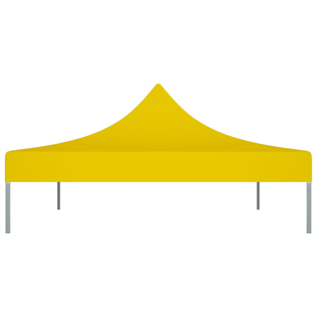 Acoperiș pentru cort de petrecere, galben, 4 x 3 m, 270 g/m² Lando - Lando