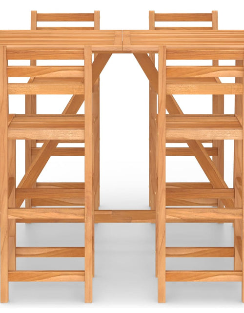 Încărcați imaginea în vizualizatorul Galerie, Set mobilier bar de exterior, 5 piese, lemn masiv de acacia - Lando
