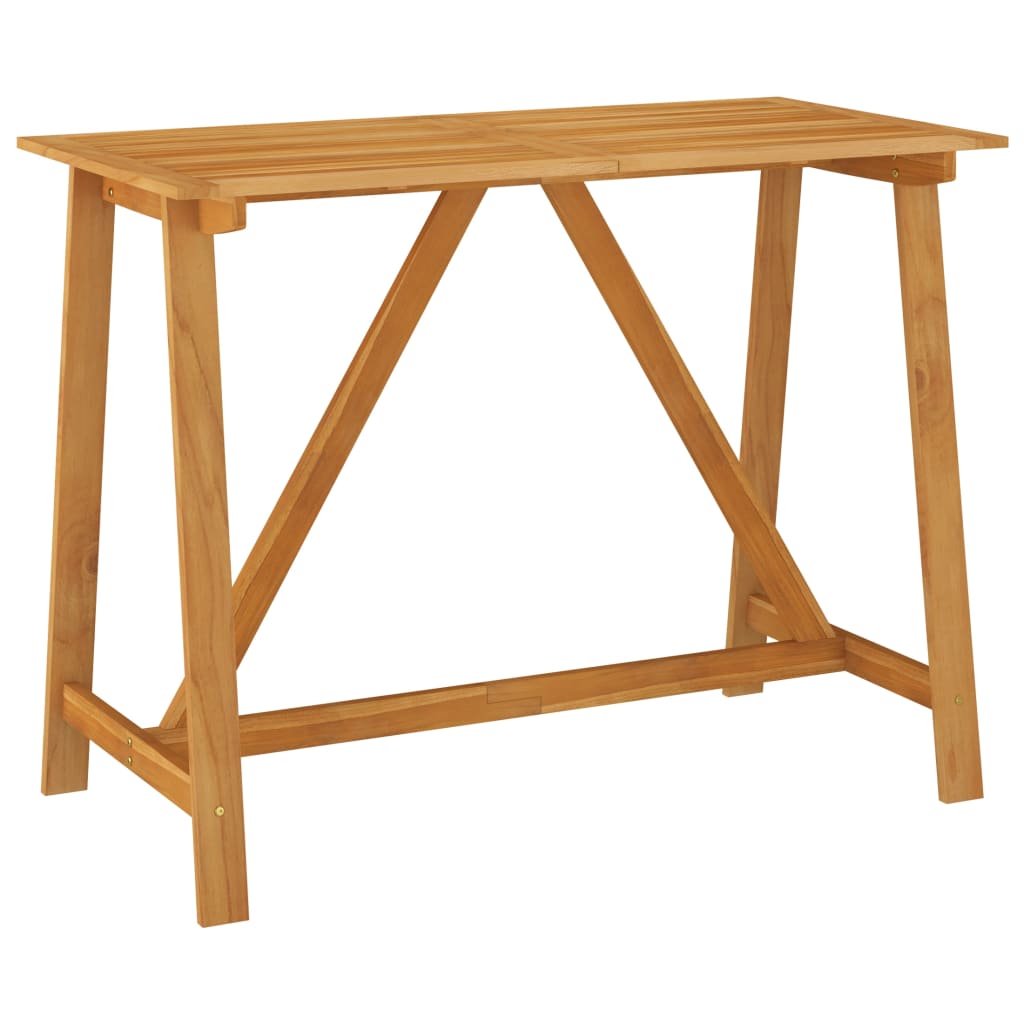 Set mobilier bar de exterior, 5 piese, lemn masiv de acacia - Lando