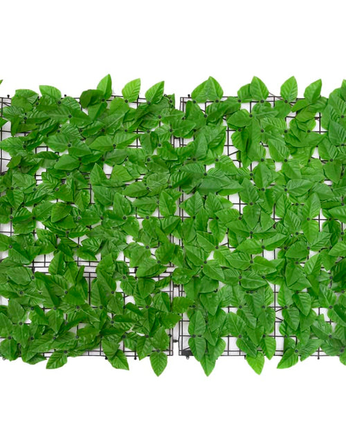 Încărcați imaginea în vizualizatorul Galerie, Paravan de balcon, frunze verzi, 600x75 cm Lando - Lando
