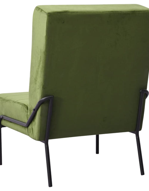 Încărcați imaginea în vizualizatorul Galerie, Scaun de relaxare, 65x79x87 cm, verde deschis, catifea Lando - Lando
