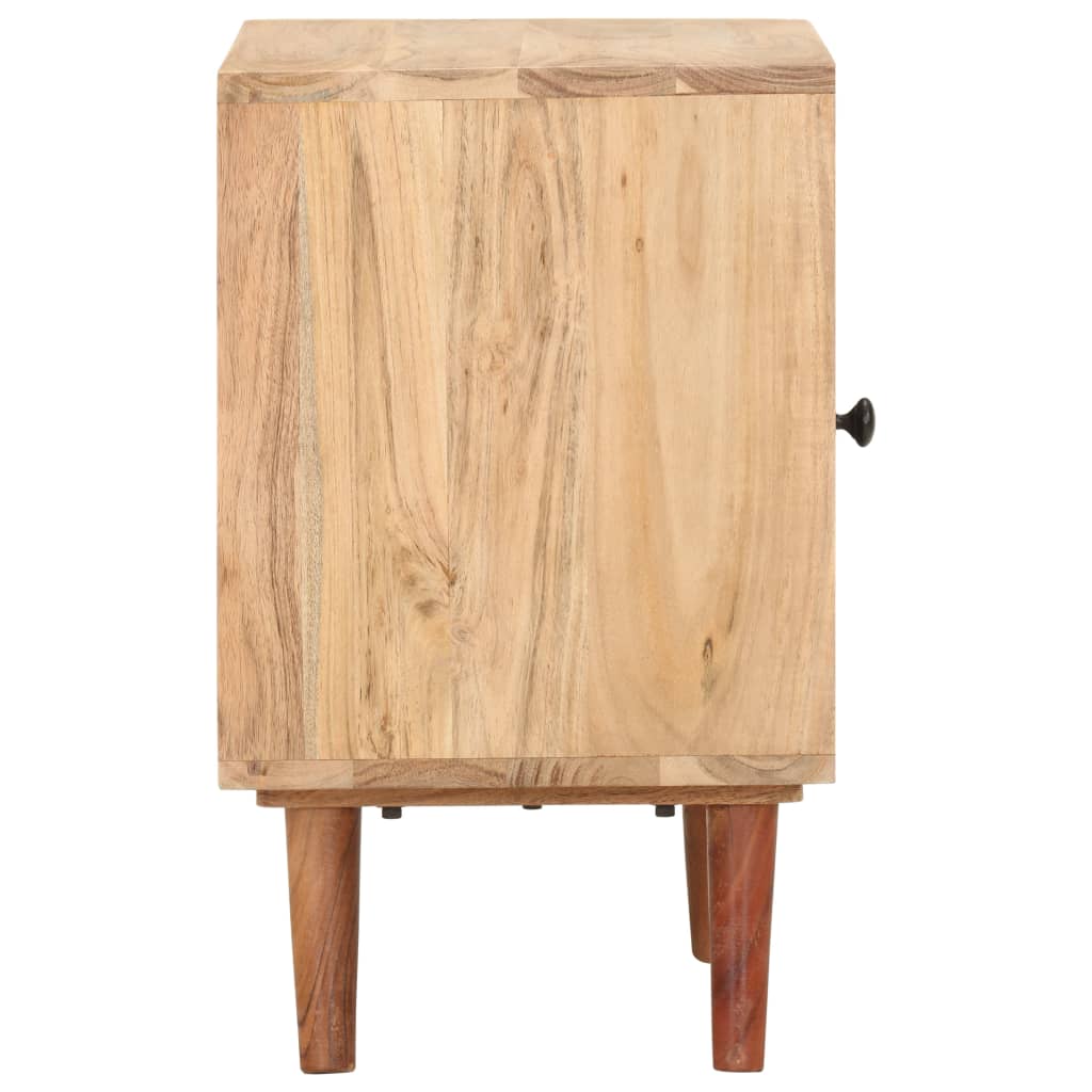 Noptieră, 40x30x50 cm, lemn masiv de acacia - Lando