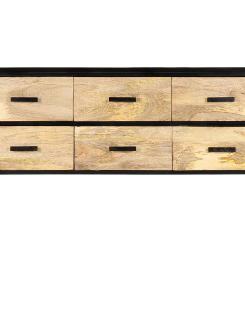 Загрузите изображение в средство просмотра галереи, Servantă, 110x33x64 cm, lemn masiv de mango - Lando
